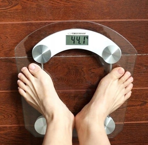 Esperanza EBS008W Pilates badrumsvåg vit