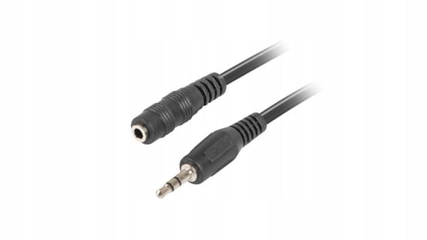 Lanberg stereo minijack - minijack M/F audiokaapeli 1,5 m
