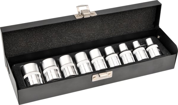 TORX E10-24 HYLSYAVAIMET, 9-OSAINEN SARJA - YT-0521