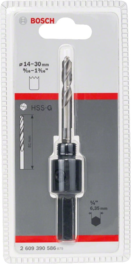 1/4'' HÅNDTAG TIL HULSAVE 14-30MM - B 2609390586