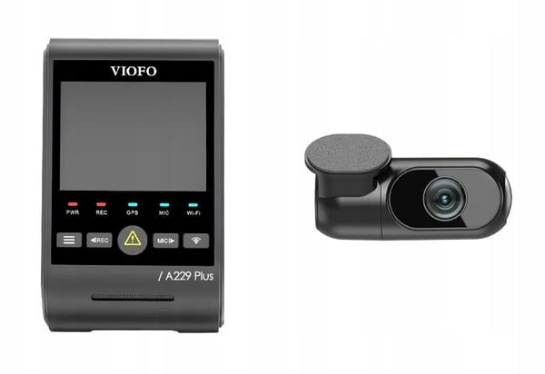 Videoregistrator VIOFO A229 PLUS 2CH-G GPS