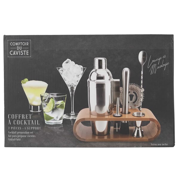 Mixology bartenderset stål