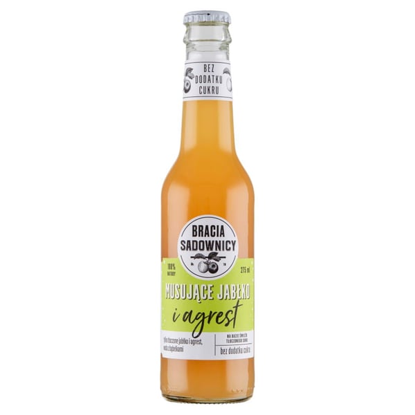 Brothers Orchardists -kuohuviini omena-karviainen juoma 275 ml