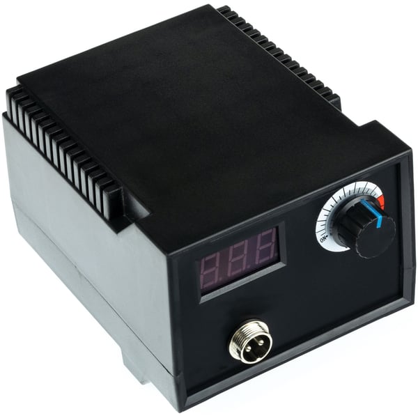 Rosfix 60W brændeovn/brændeovn med display Rosfix Sort Fenix RBB60W + Svamp til loddespidser 50x35mm 1 stk.