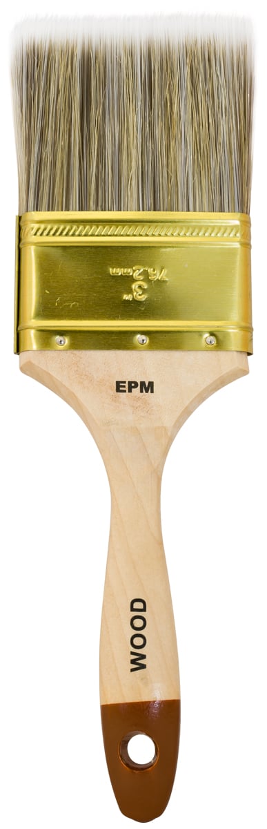 Englantilainen litteä puuharja 76 mm - 3' - E-300-1209 Englantilainen litteä puuharja 76 mm - 3' - E-300-1209