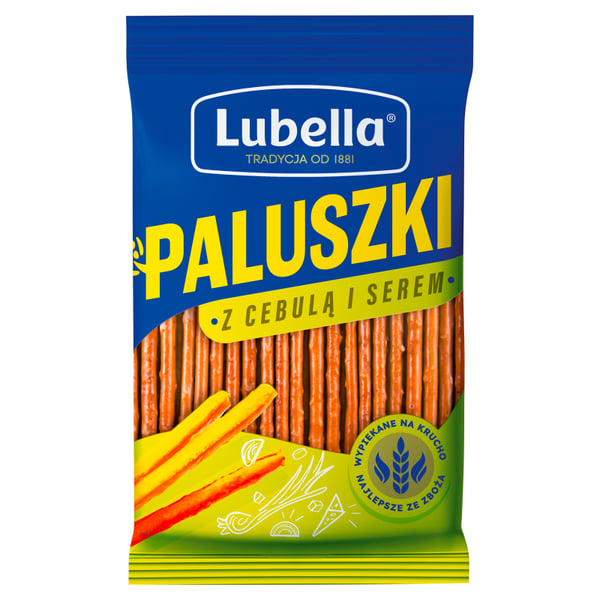 Lubella-tikut sipulilla ja juustolla 70 g