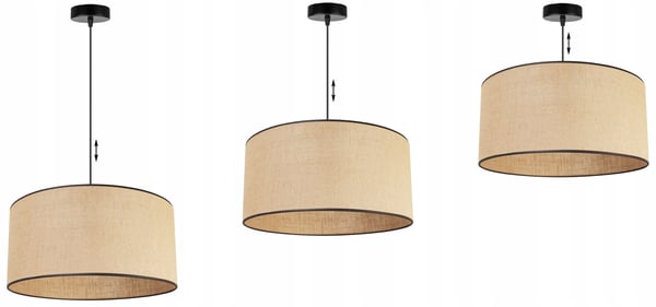 HÆNGELAMPE, LOFTKRONE, LAMPESKÆRM 45 CM
