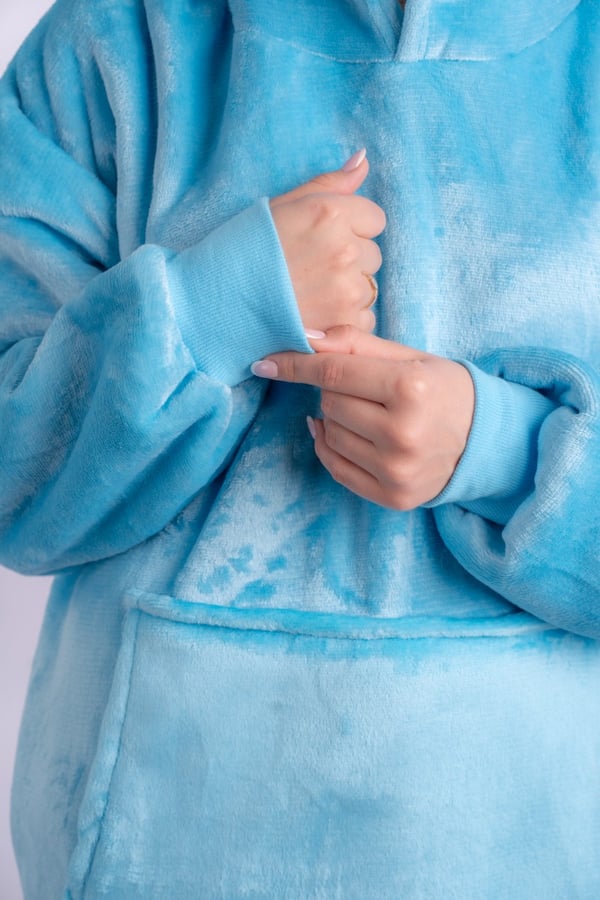 Tæppe sweatshirt tv lang dame herre tæppe sweatshirt sengetæppe gave til en pige