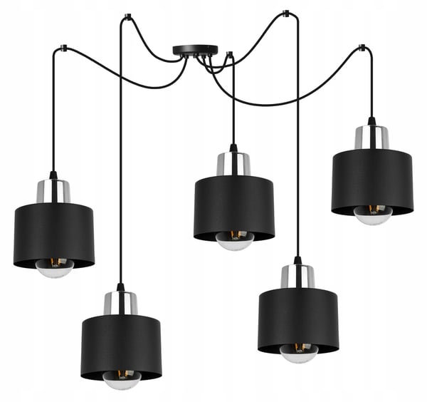 MODERNI KATTOVALAISIN MUSTA LED-VALAISIN