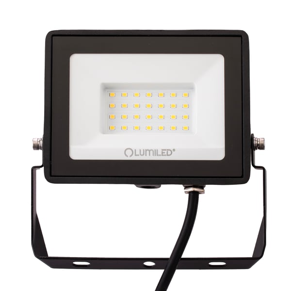 LED-valonheitin ZUNA2 30W 2700lm 6500K IP65 musta LUMILED