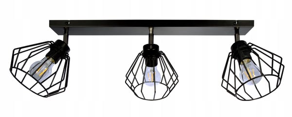 Lofthængende lampe med tråd og LED-loftlampe