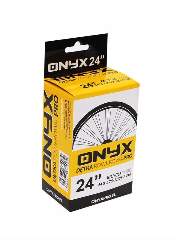 Rør 24X1.75/2.125 A/V 48MM onyx ÆSKE