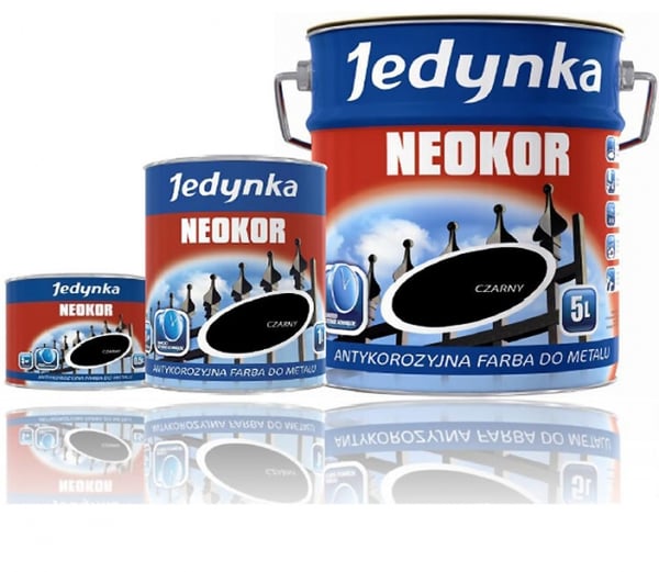 Antikorrosionsprimer Neokor Sort 0,5L - 5ANFA.CZA0,5