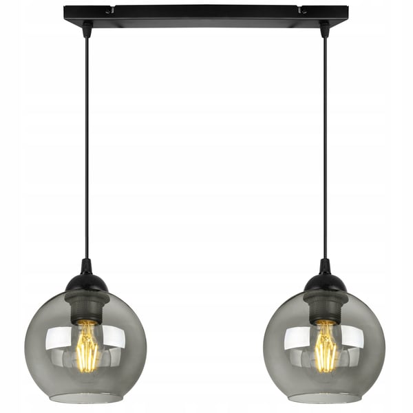 MODERN ELEGANT HÄNGLAMPA MED GLASKULA