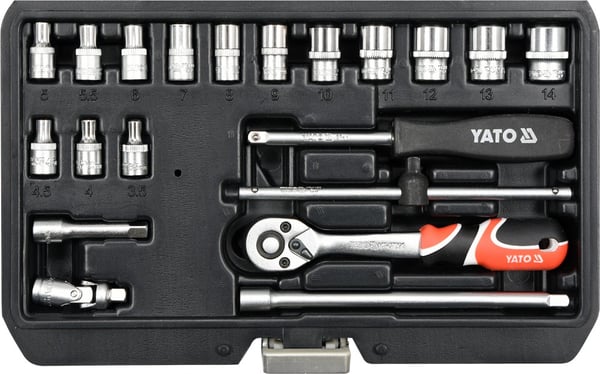 1/4'' VÆRKTØJSSÆT 20 DELE XS - YT-14491