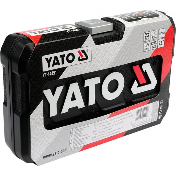 23-DELARS VERKTYGSSATS 1/4" - YT-14451