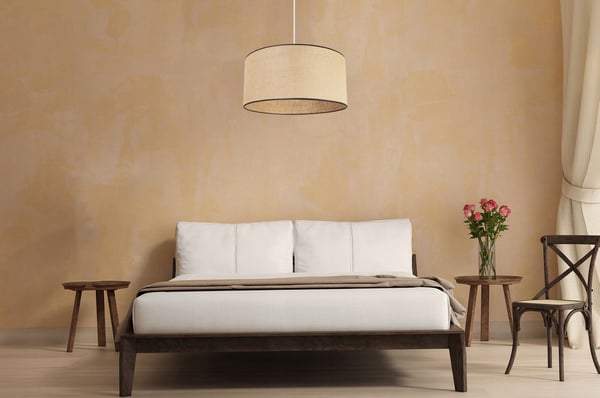 HÆNGELAMPE, LOFTKRONE, LAMPESKÆRM 45 CM
