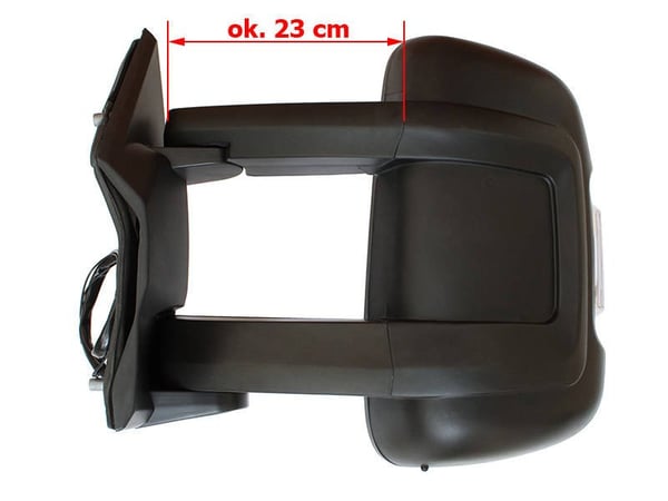 Fiat Ducato 2006- elektrisk opvarmet sidespejl LANG ARM MED SENSOR venstre