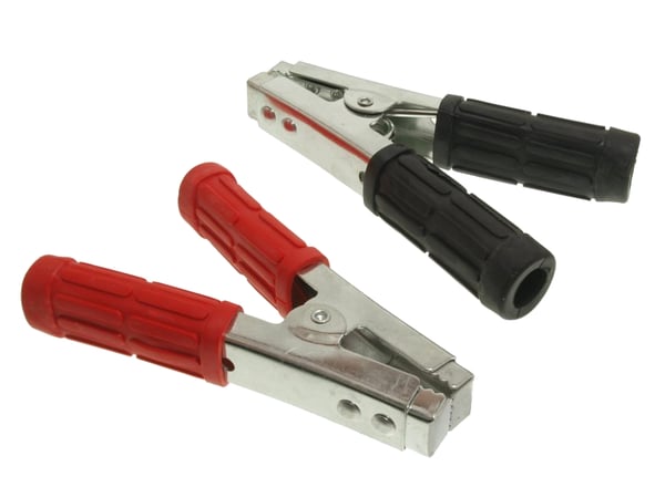Krokodillestik 600A Sort Længde 165mm - SS 0162 CZA