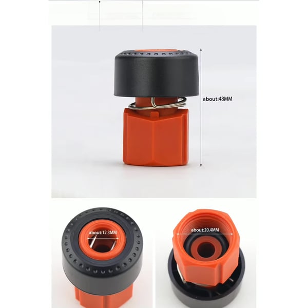 ClickFit Nilfisk M22 - Letkuadapteri | Napsauta → M22 | Nilfisk 4 Series | Bosch, Stihl, Gerni | 12 mm / 20,4 mm / 48 mm