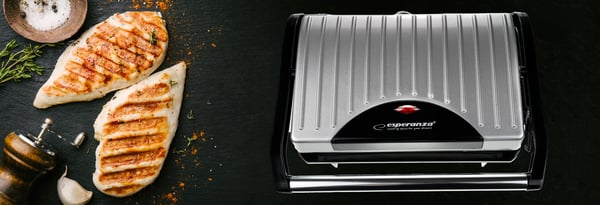 Esperanza "Pizzaiola" elektrisk grill
