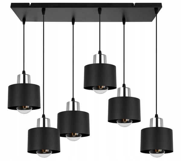 MODERNI KATTOVALAISIN MUSTA LED-VALAISIN
