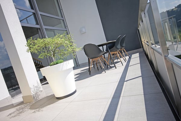 IPMR400 Rund Mobil Plattform Antracit