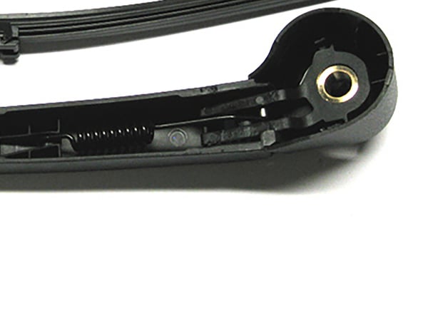 VW Tiguan 07-11 bagrudeviskerarm + blad + bagrudesprinklerdyse 2 stk. sæt