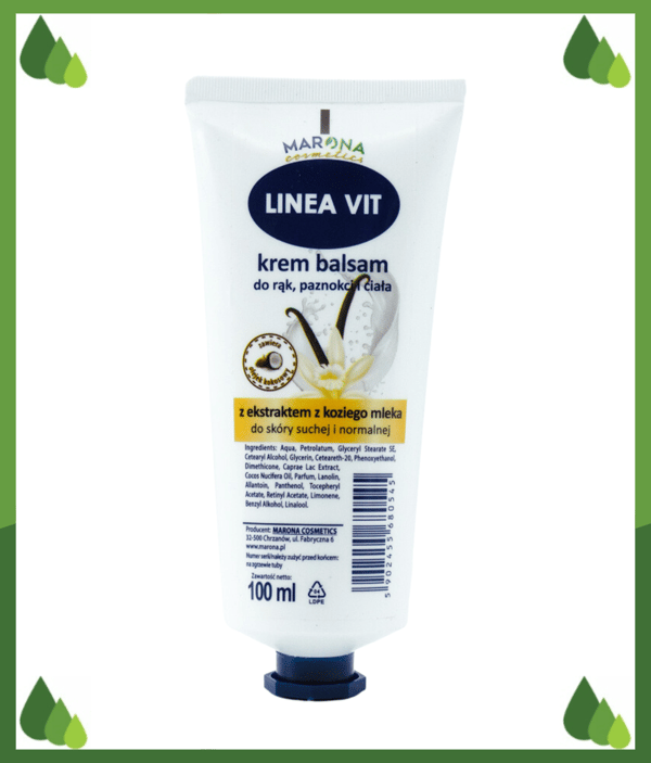 Linea Vit Creme 100 ml med gedemælksekstrakt