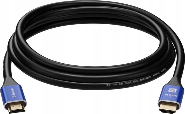 Defender 3m v2.1 M/M 8k HDMI-HDMI-kabel