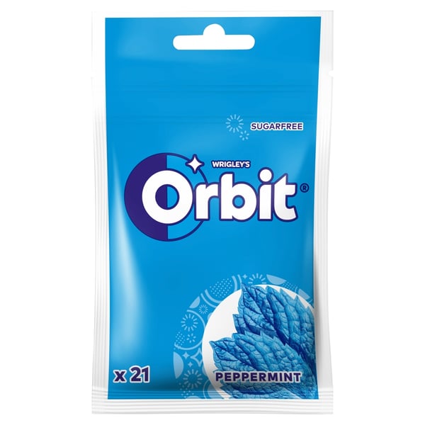Orbit Pfefferminz sockerfritt tuggummi 29 g