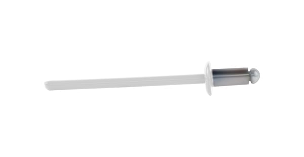 Aluminium öppna nitar 3,2x6mm RAL9010