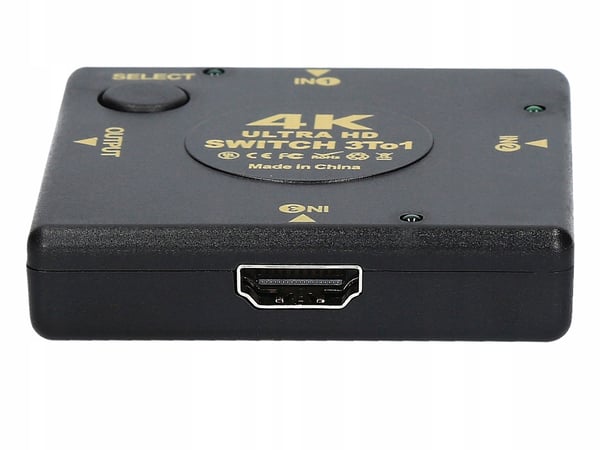 SWITCH 3x HDMI-kytkinjakaja ULTRA HD 4K