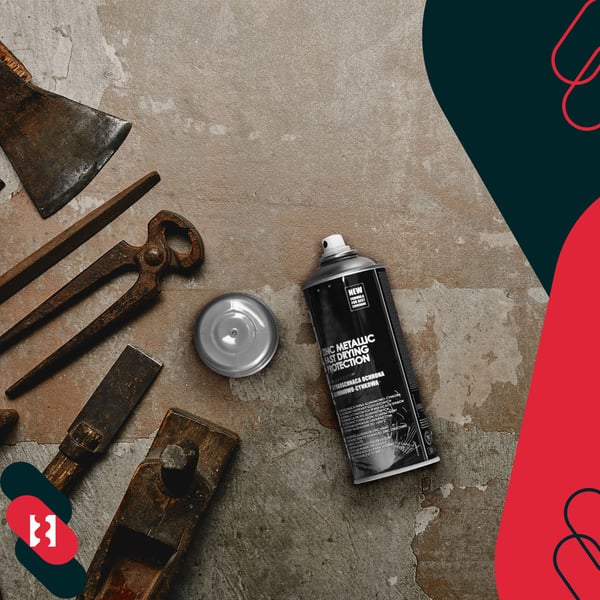 KOTARBAU® Metallisk zink spraymaling, hurtigtørrende aluminium-zink-forberedelse til galvaniserede overflader, 400 ml