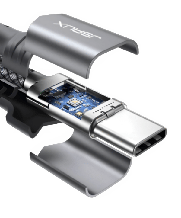 Jsaux DAC Audio USB-C - Mini Jack 3.5mm naaras AUX-sovitinkaapeli