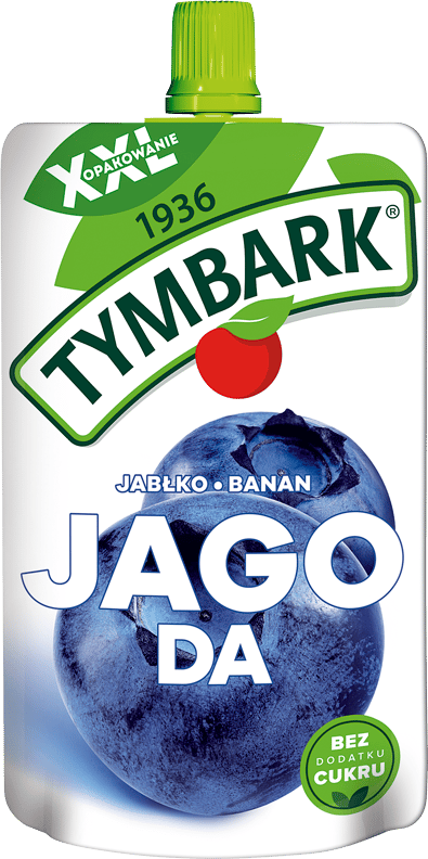 Tymbark Apple Banaani mustikkamousse 200 g