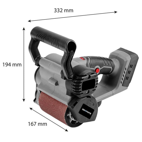 ENERGY+ 18V BATTERIDREVET SATINERETØJ, UDEN BATTERI - T 58GE137