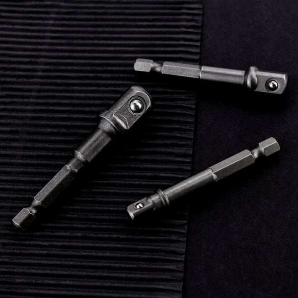 Adapterisarja 1/2'', 3/8'', 1/4'' HEX hylsyille, 3 kpl vergionic