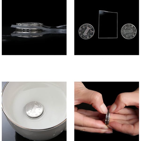 Dubbelhäftande nanotejp 1 mm återanvändbar 5 m/50 mm bred