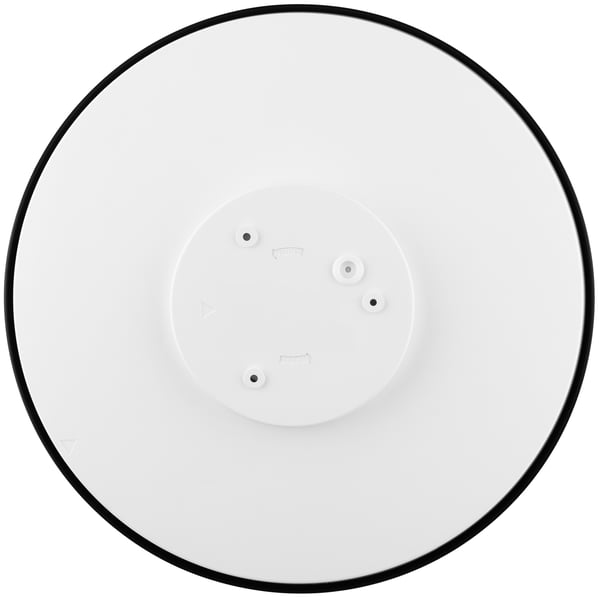Loftlampe LED overflademonteret 36W 4000K CELIS rund IP44 sort ring ALS LUMILED