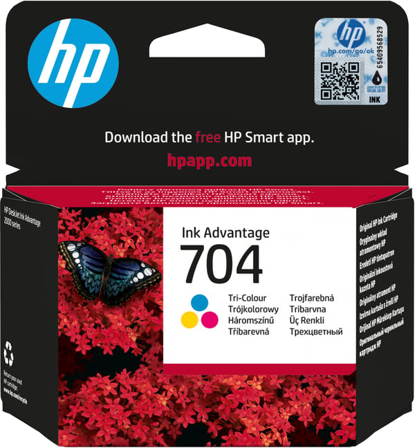 HP 704 farveblæk