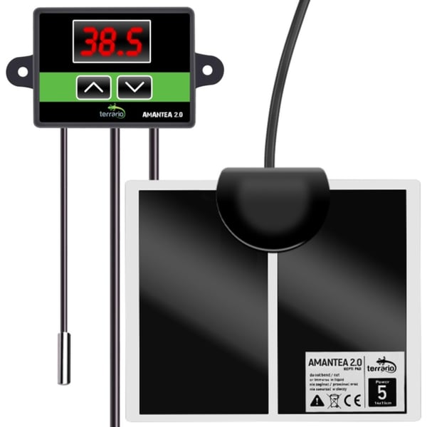 Terrario Amantea 2.0 10W - varmemåtte med termostat
