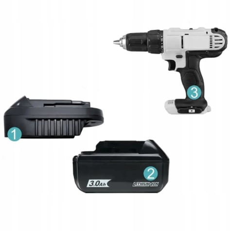 Makita 18V till Dewalt 18V batteriadapter MT20DL