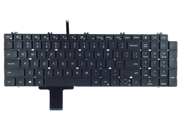 Dell Precision 7750 7550 7760 7560 LED-tastatur 0713DM 713DM