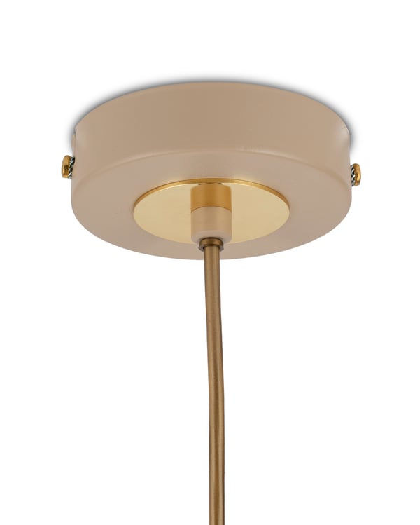 Noa Beige hänglampa 1xE27 17 cm