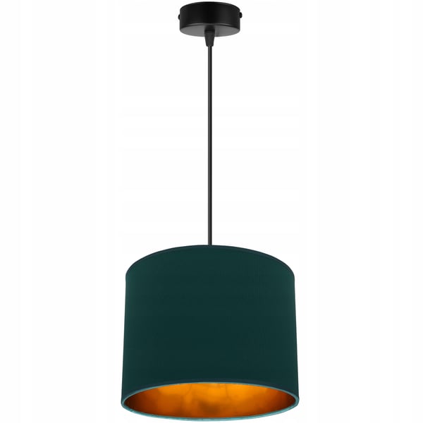 LOFTSLAMPE MED GYLDET LED-SKÆRM