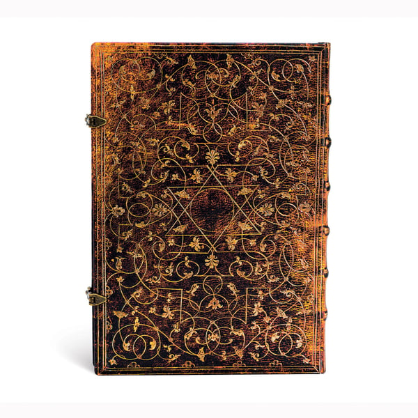 Paperblanks Grolier skitseblok - 240 sider, stor 210x300 mm, glat, h?rdt omslag