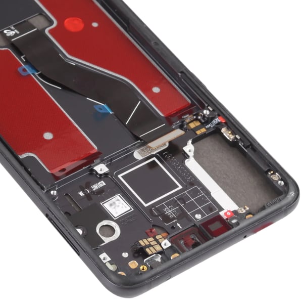Alkuperäinen Huawei P20 PRO LCD-näyttö + Kosketusnäyttö CLT-L09 / L29 (Kunnostettu) Kehys Musta