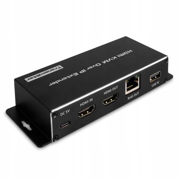 HDMI 2.0 LAN KVM-forlænger 2xUSB RJ45 180M ETHERNET