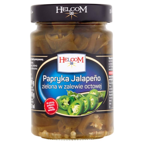 Helcom Vihreät jalapeñot etikkamarinadissa 290 g
